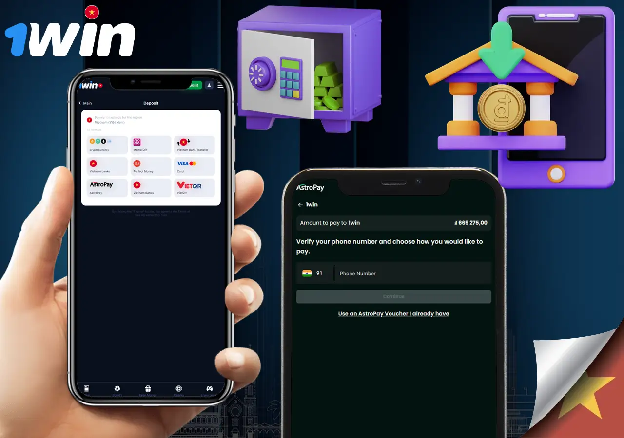 Bước Đơn Giản Nạp Tiền Tại 1win App