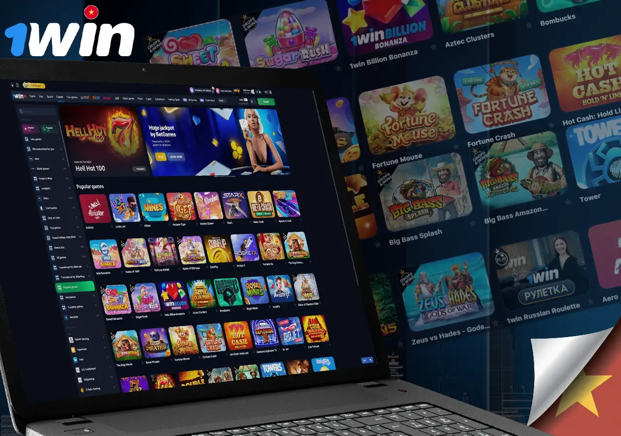 Những Trò Chơi Casino Độc Quyền Tại 1Win