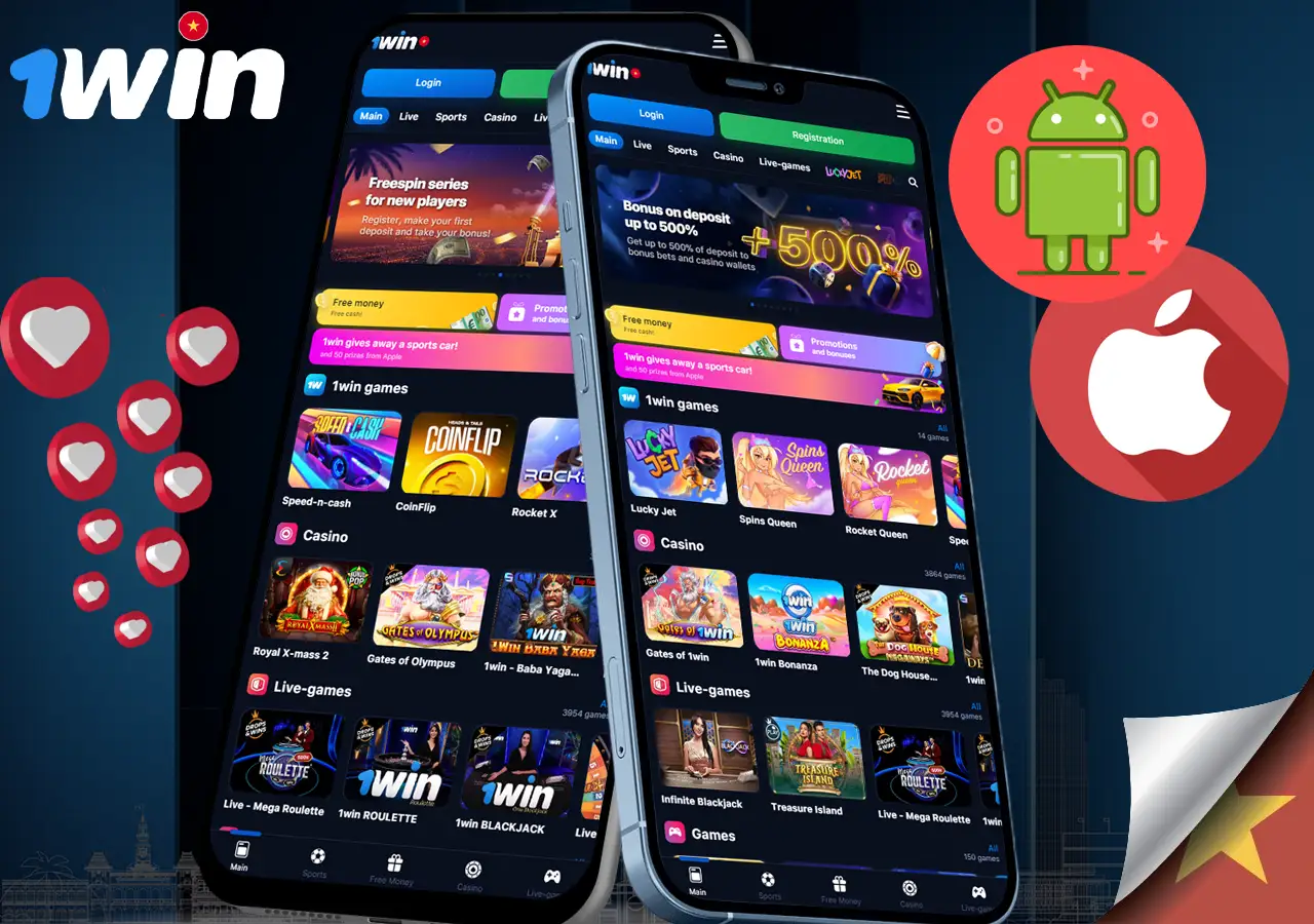 Cài Đặt Ứng Dụng 1Win Việt Nam Cho Android và iOS