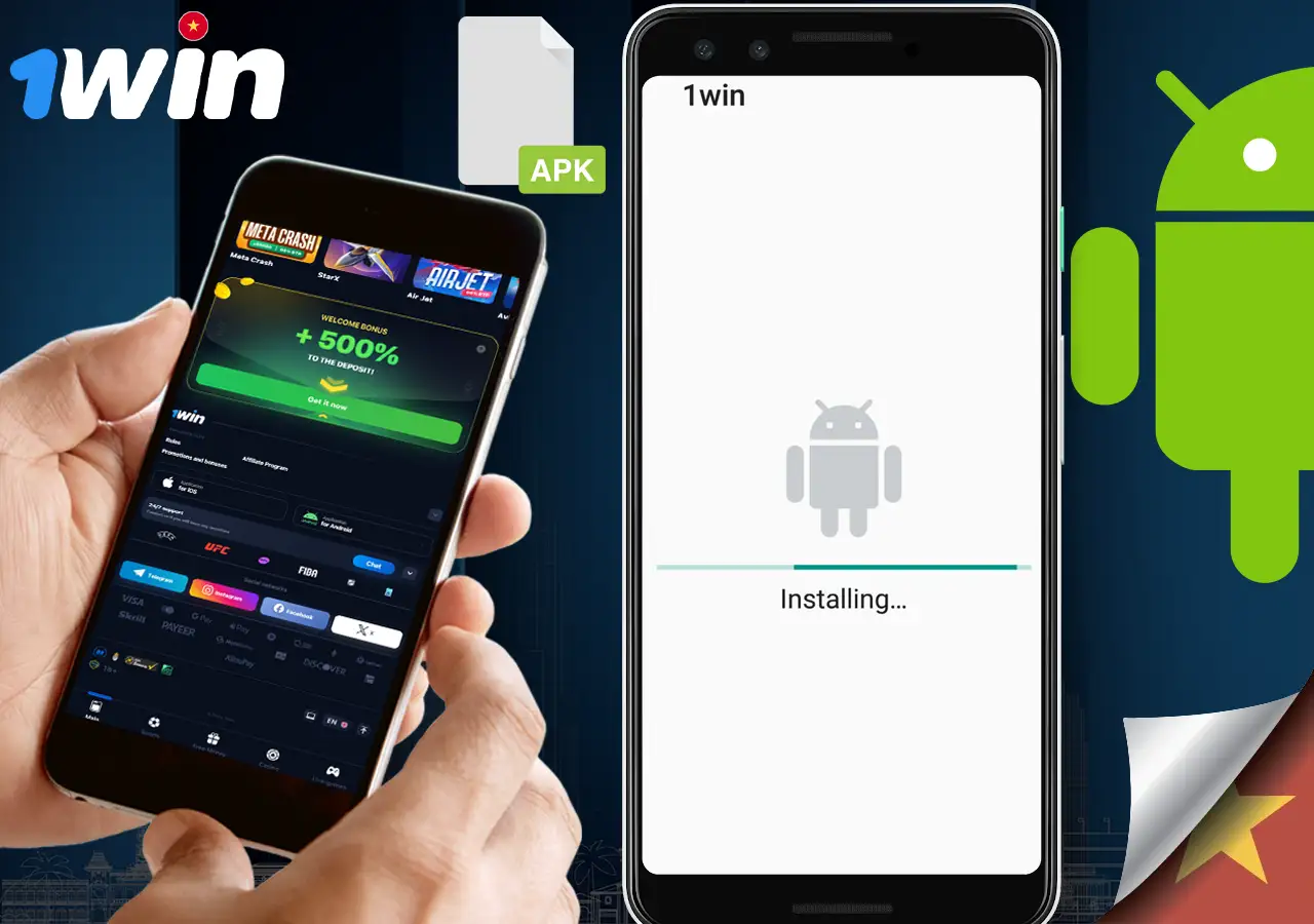 Cách Tải Ứng Dụng 1Win Cho Điện Thoại Android