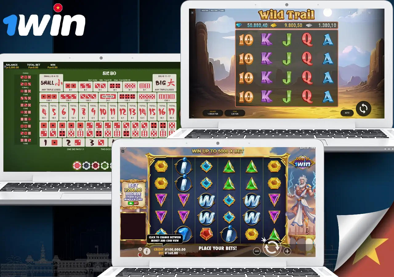 Slots Cổ Điển và Hiện Đại 1Win