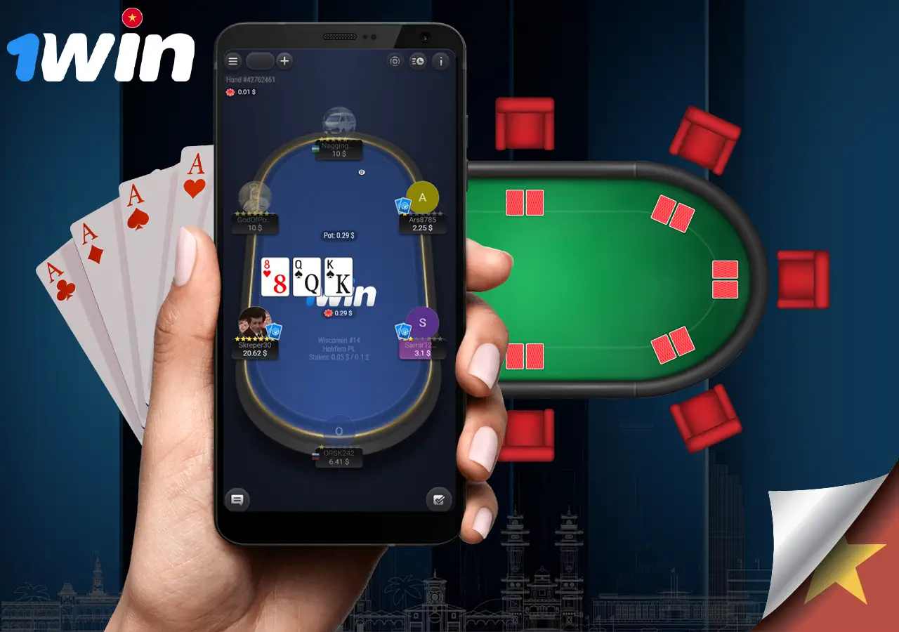 Thách Thức Bạn Tại Phòng Poker Online 1win